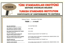 TSE Certificate